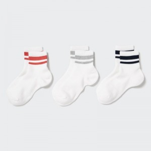 Uniqlo 3 Pack Strumpor Dam Vita | 8530520