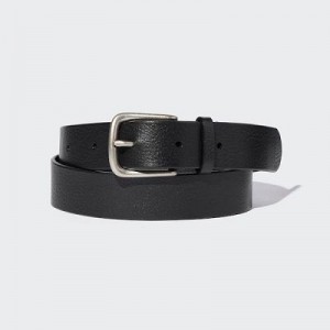Uniqlo Vintage Bälte Dam Svarta | 7269795