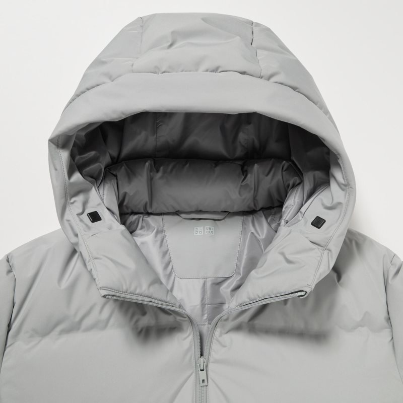 Uniqlo 3d Cut Seamless Down Parka Herr Svarta | 5590607