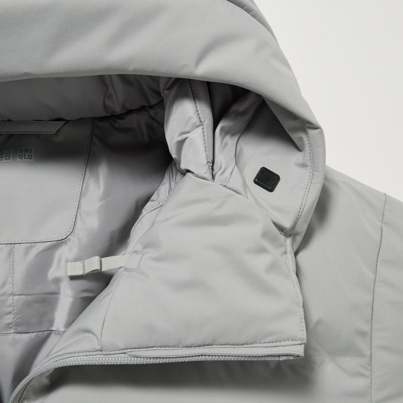 Uniqlo 3d Cut Seamless Down Parka Herr Svarta | 5590607