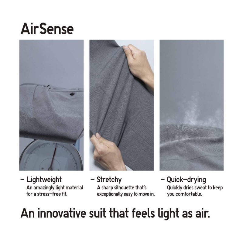 Uniqlo Airsense Shirt Ultra Light Shirt Jackor Herr Olivgröna | 8023161