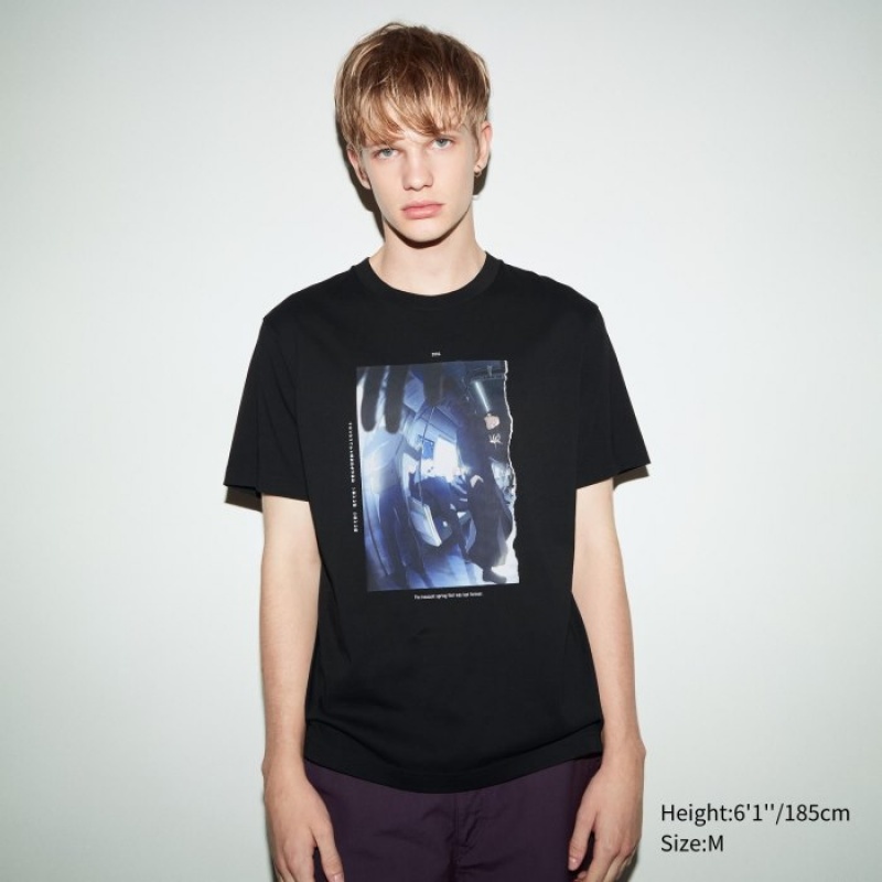Uniqlo Anime JUJUTSU KAISEN Season 2 UT Short-Sleeve T-shirt Dam Svarta | 2826482