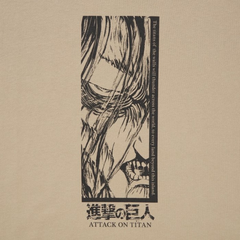 Uniqlo Attack on Titan UT Short-Sleeve The 