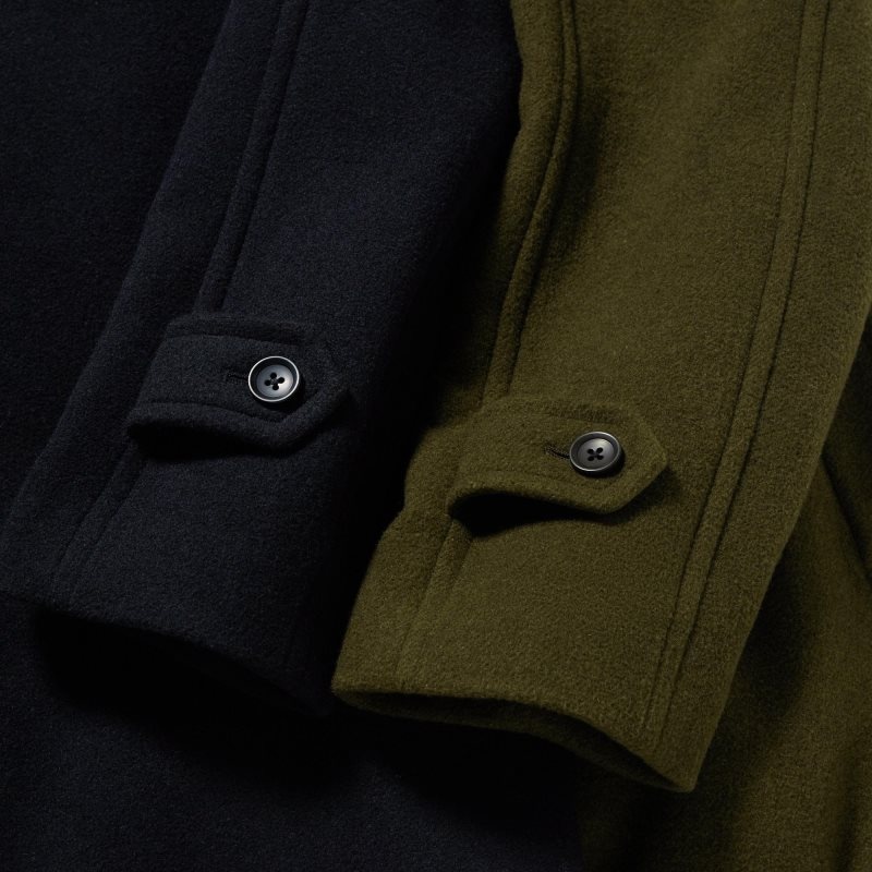 Uniqlo Balmacaan Rockar Herr Marinblå | 3453085