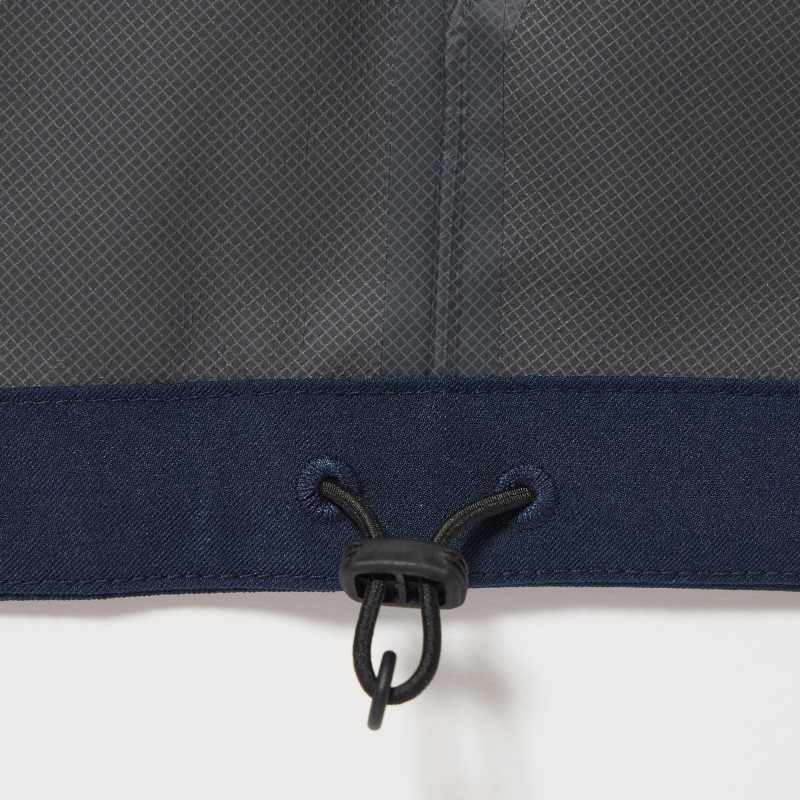 Uniqlo Blocktech 3d Cut Parka Herr Marinblå | 5477578