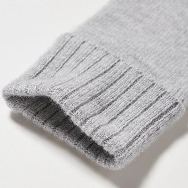 Uniqlo Cashmere Knitted Handskar Dam Grå | 3022799