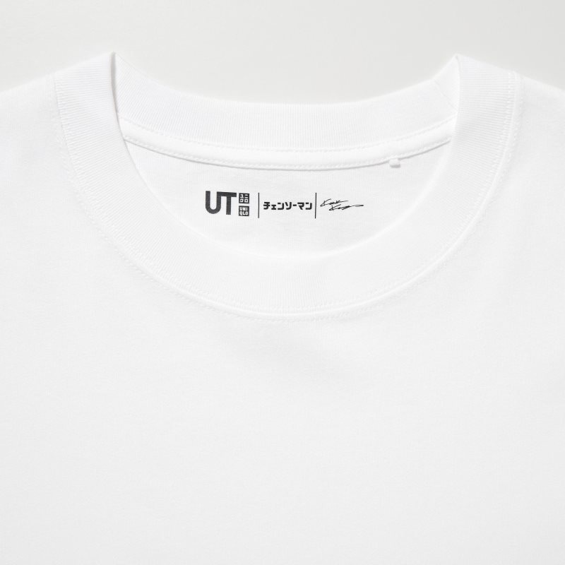 Uniqlo Chainsaw Man × Kosuke Kawamura Ut Long-sleeve Graphic T-shirt Herr Vita | 6649713
