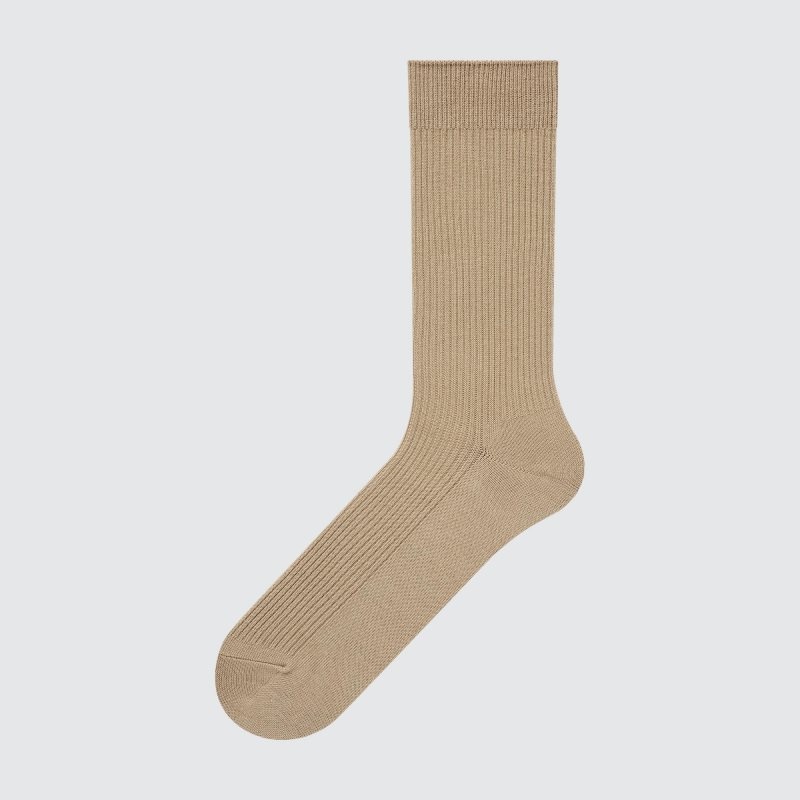 Uniqlo Colorful 50 Strumpor Herr Beige | 1098746