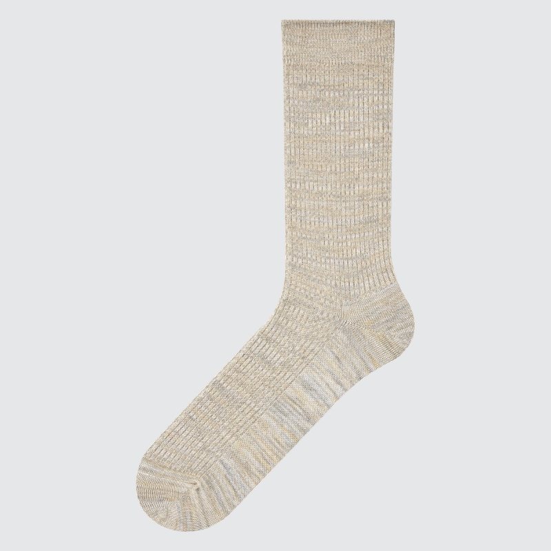 Uniqlo Colorful 50 Strumpor Herr Beige | 1550055