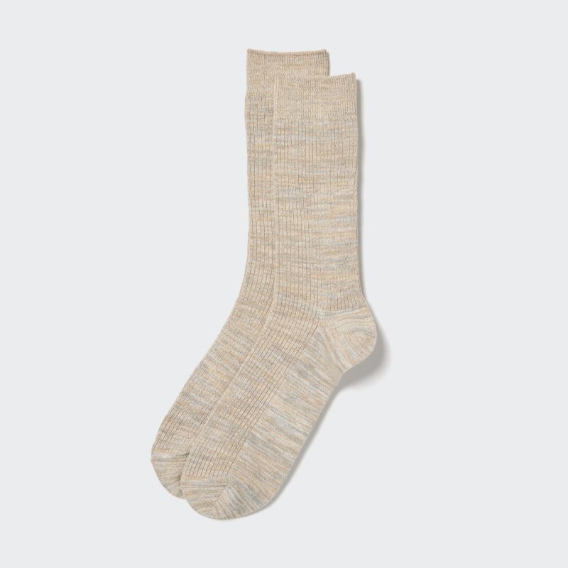Uniqlo Colorful 50 Strumpor Herr Beige | 9900740