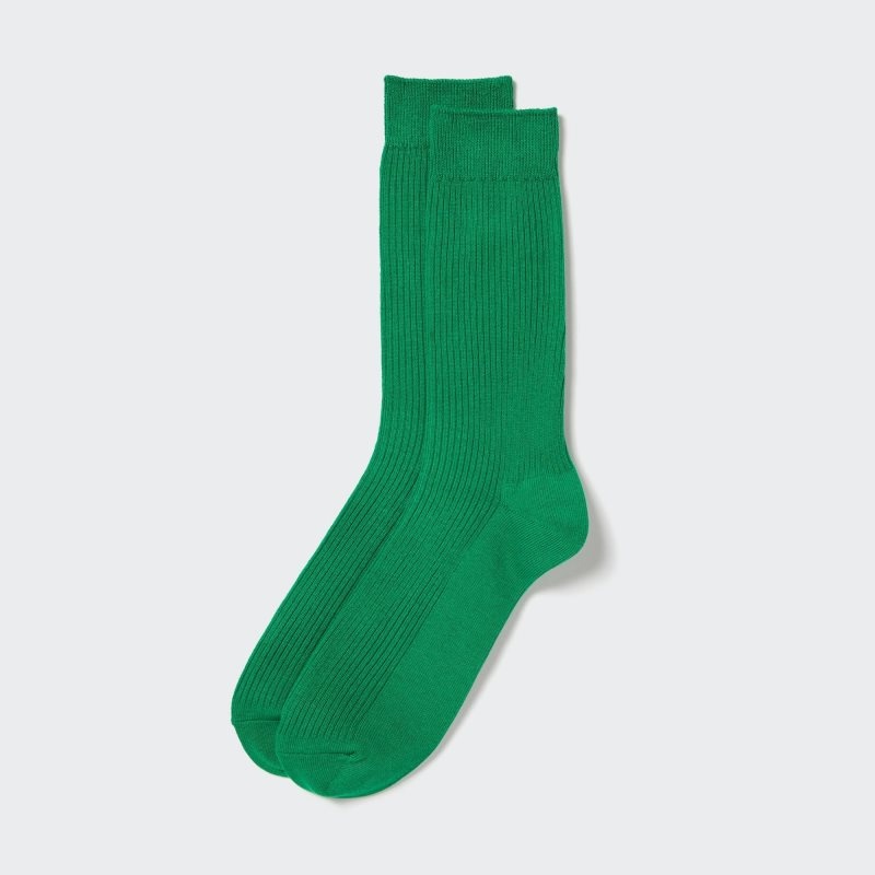 Uniqlo Colorful 50 Strumpor Herr Gröna | 1399872