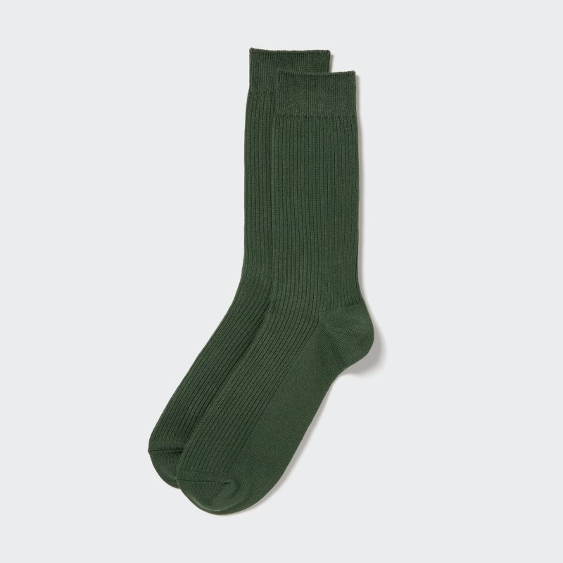 Uniqlo Colorful 50 Strumpor Herr Gröna | 4334687
