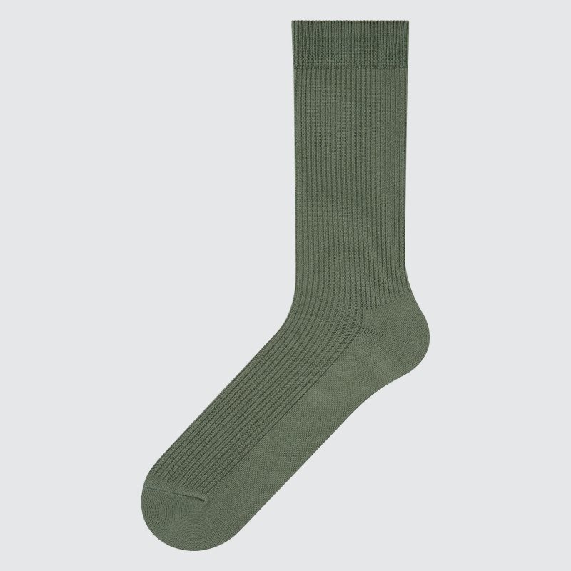 Uniqlo Colorful 50 Strumpor Herr Gröna | 7837521