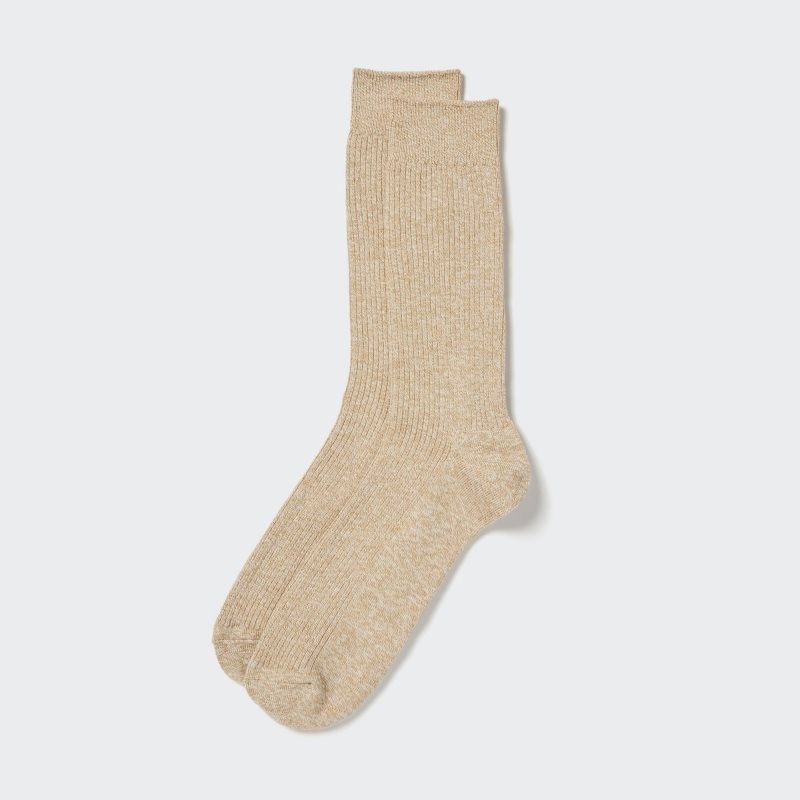 Uniqlo Colorful 50 Strumpor Herr Khaki | 4444399