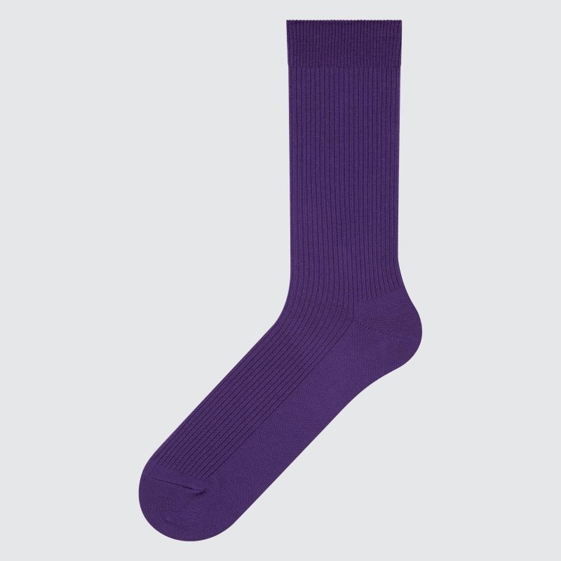 Uniqlo Colorful 50 Strumpor Herr Lila | 1062069