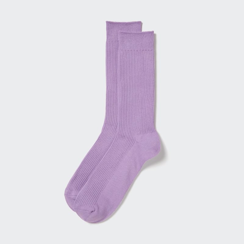 Uniqlo Colorful 50 Strumpor Herr Lila | 1139286