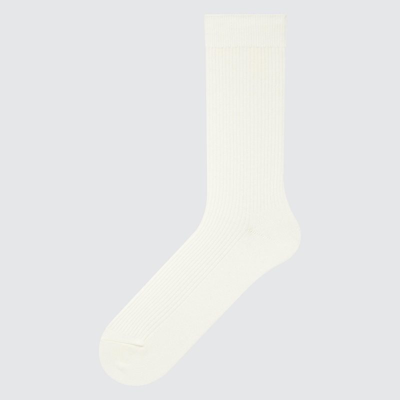 Uniqlo Colorful 50 Strumpor Herr Vita | 227011