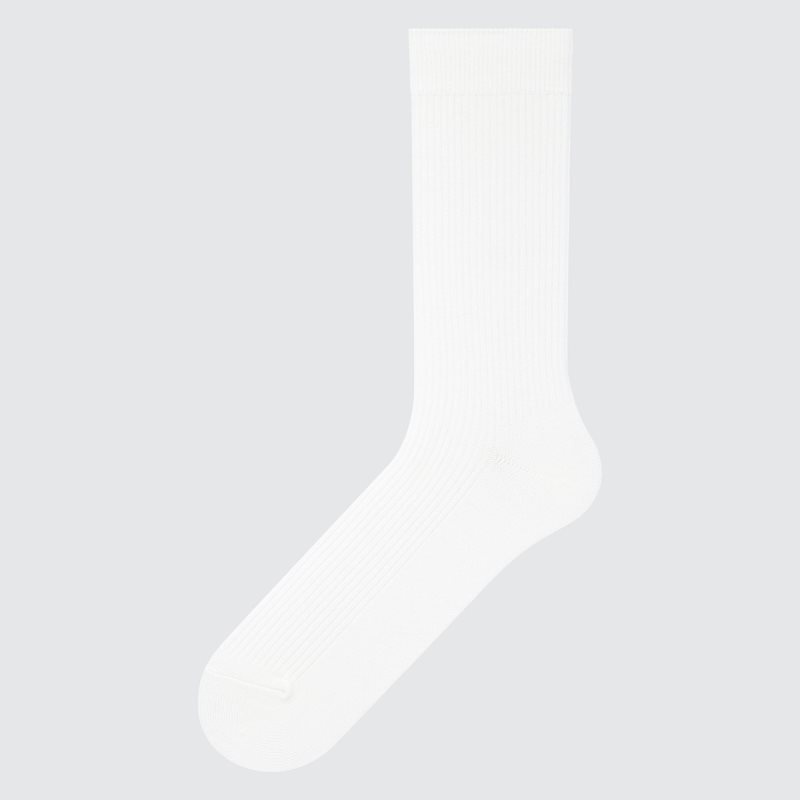 Uniqlo Colorful 50 Strumpor Herr Vita | 3402464