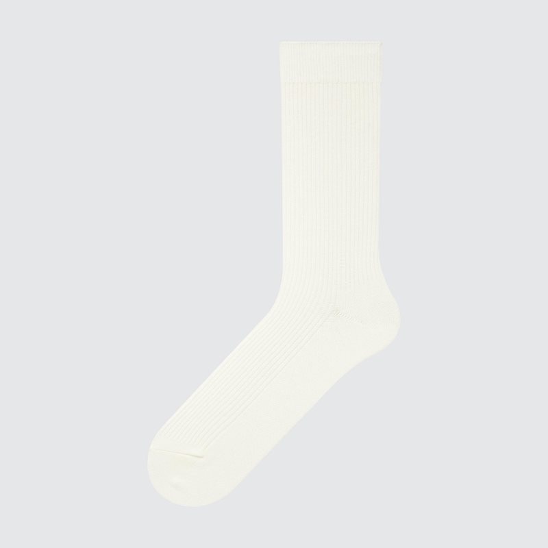 Uniqlo Colorful 50 Strumpor Herr Vita | 6309304