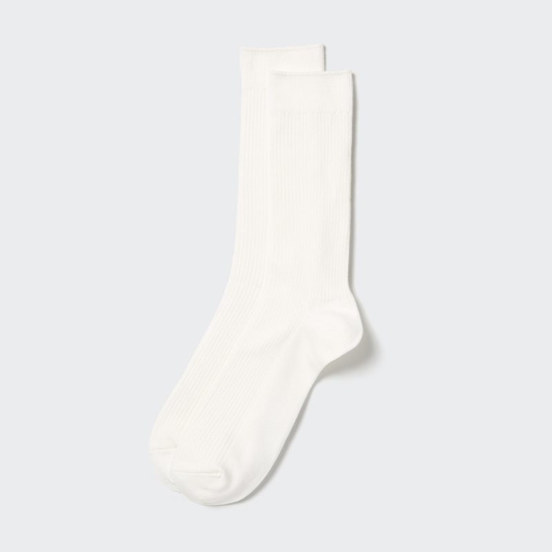 Uniqlo Colorful 50 Strumpor Herr Vita | 9350627