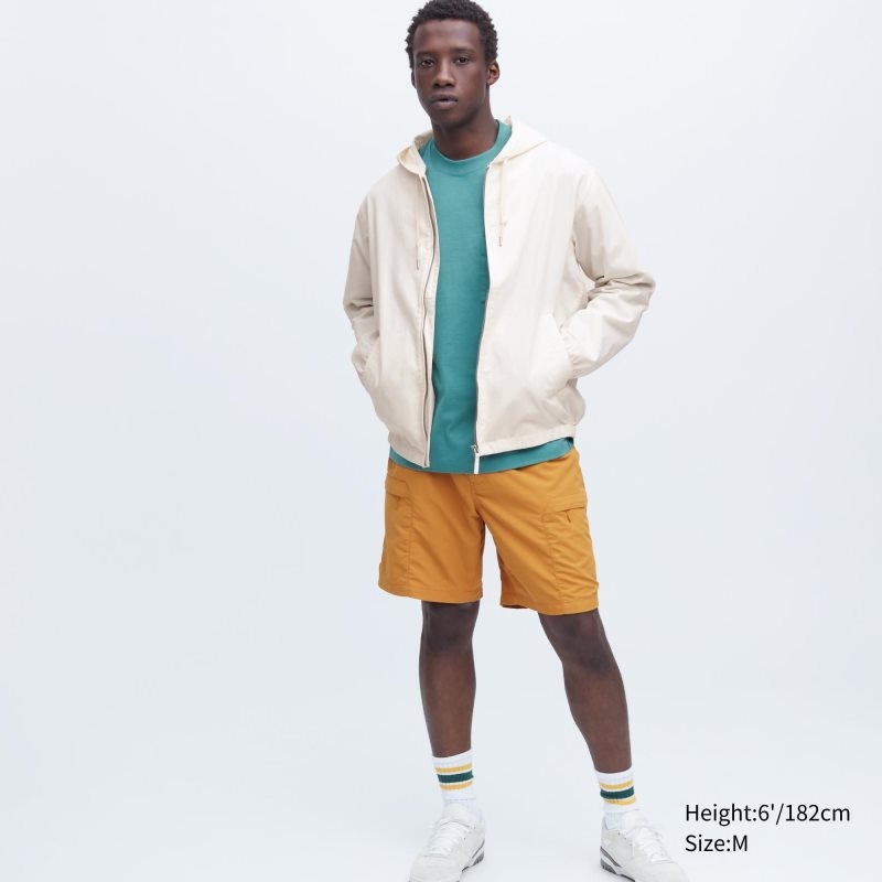 Uniqlo Cotton Parka Herr Vita | 3889873