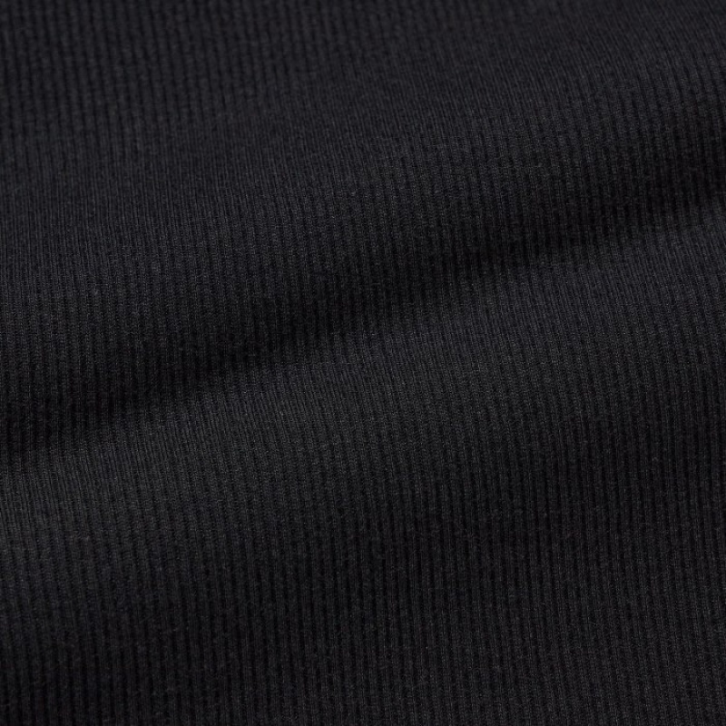Uniqlo Dry Color Ribbed Linne Dam Marinblå | 8087265