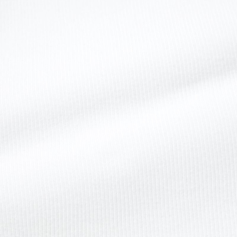 Uniqlo Dry Color Ribbed Linne Herr Vita | 9873454