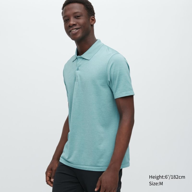 Uniqlo Dry-ex Piketröja Herr Gröna | 5679399