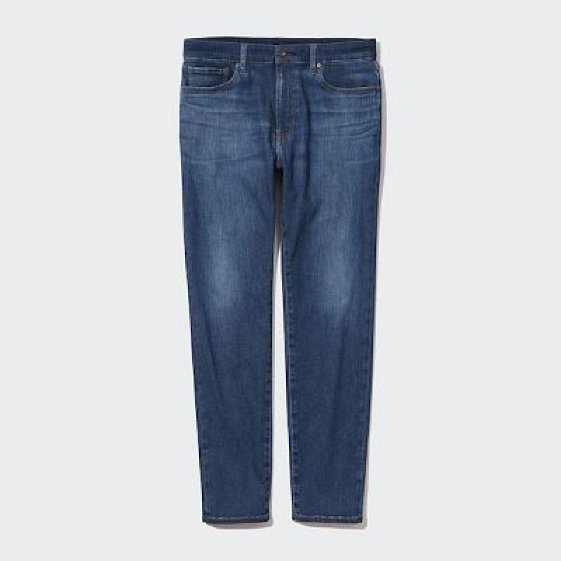 Uniqlo EZY Ultra Stretch Jeans Dam Blå | 8495166