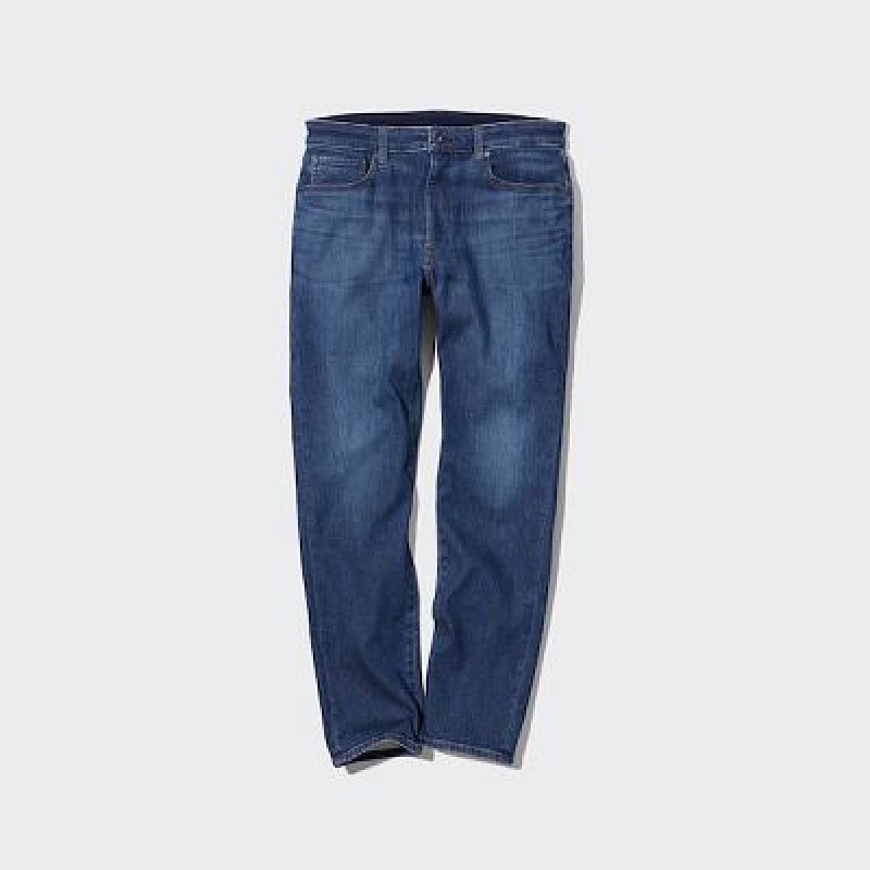 Uniqlo EZY Ultra Stretch Jeans Dam Blå | 9382029