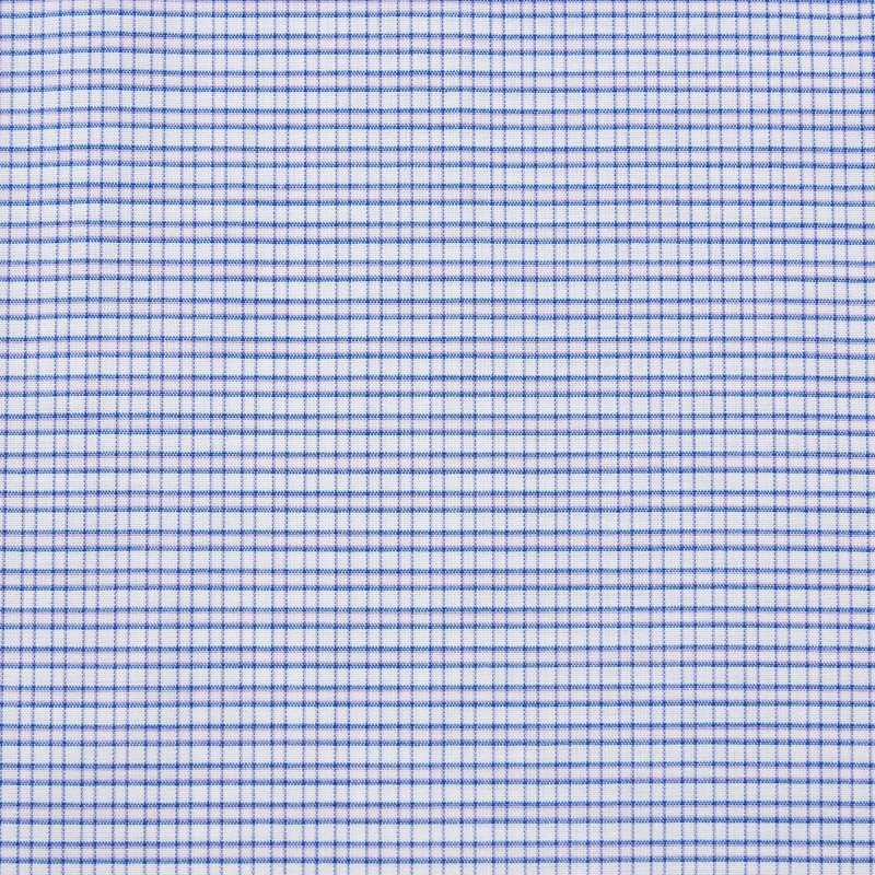 Uniqlo Easy Care Checked Stretch Slim-fit Long-sleeve Skjorta Herr Blå | 2636171
