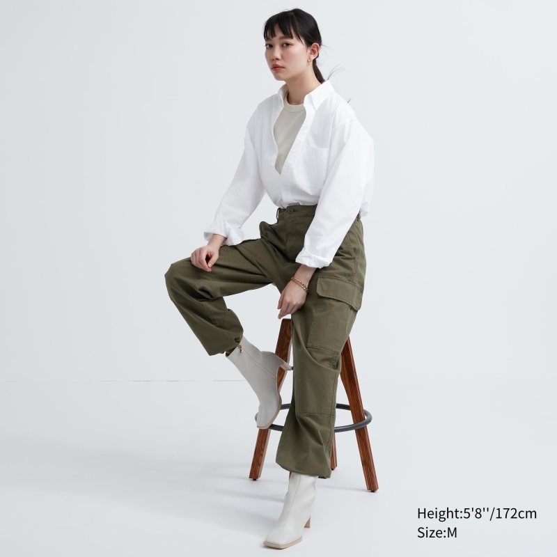 Uniqlo Extra Fine Cotton Broadcloth Long-sleeve Skjorta Herr Vita | 1676016