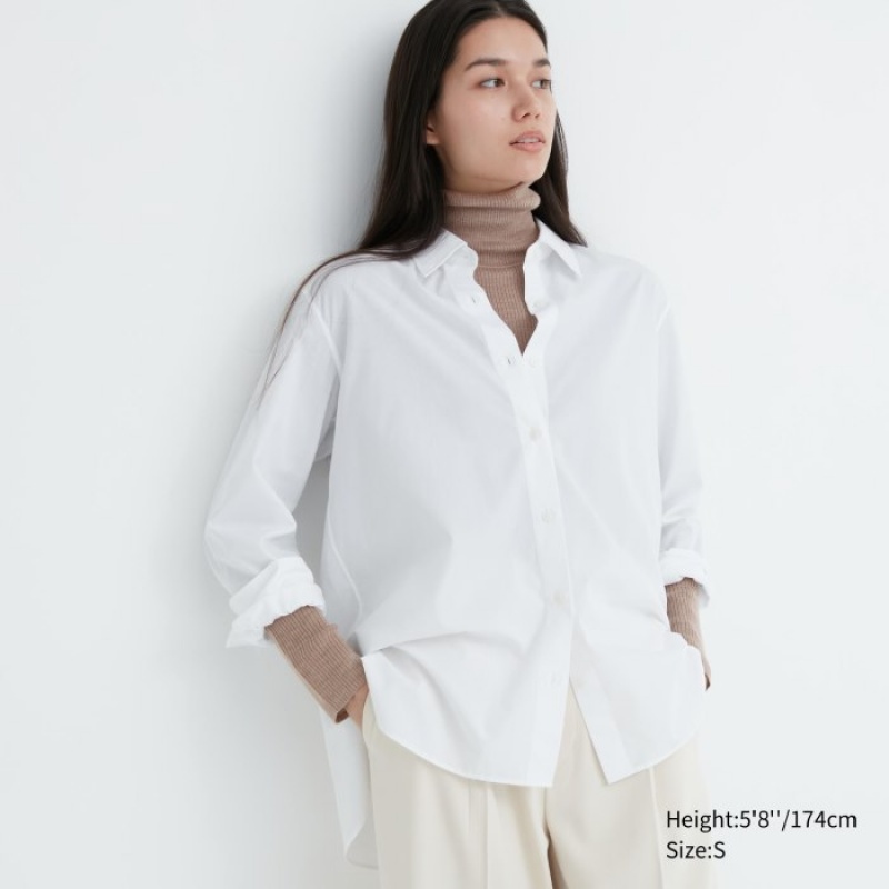 Uniqlo Extra Fine Merino Ribbed Turtleneck Long-Sleeve Tröjor Dam Lila | 2312789