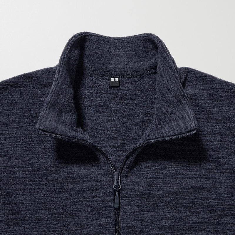 Uniqlo Fleece Full-zip Long Sleeve Jackor Herr Gröna | 2468892