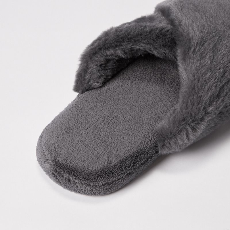 Uniqlo Fleece Room Furry Fleece Tofflor Herr Grå | 5923944