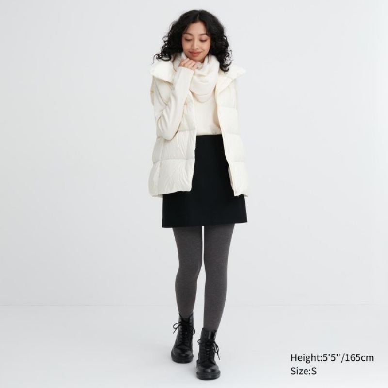Uniqlo HEATTECH Extra Warm Pile-Lined Strumpbyxor Dam Svarta | 438181