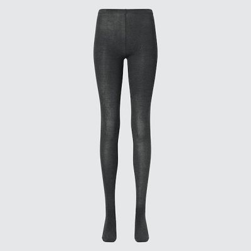 Uniqlo HEATTECH Knitted Strumpbyxor Dam Grå | 2795136