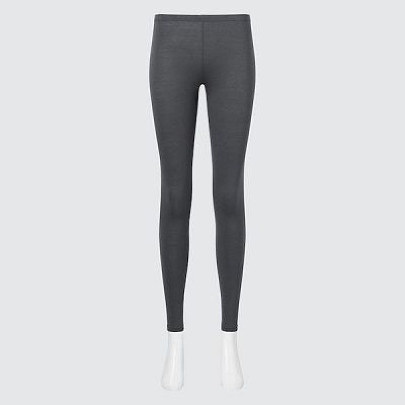 Uniqlo HEATTECH Leggings Dam Grå | 4352585