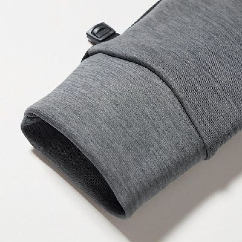 Uniqlo HEATTECH Lined Stretch Handskar Dam Grå | 912525