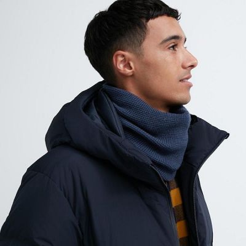 Uniqlo HEATTECH Neck Nackvärmare Dam Blå | 8897637