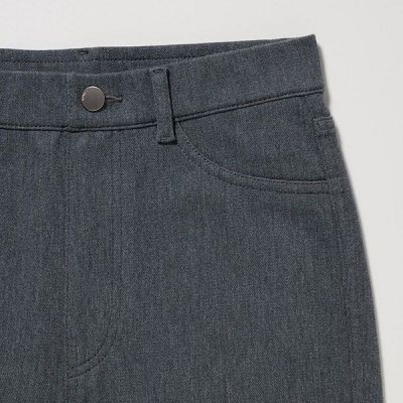 Uniqlo HEATTECH Ultra Stretch High-Rise Leggings Dam Grå | 9774652