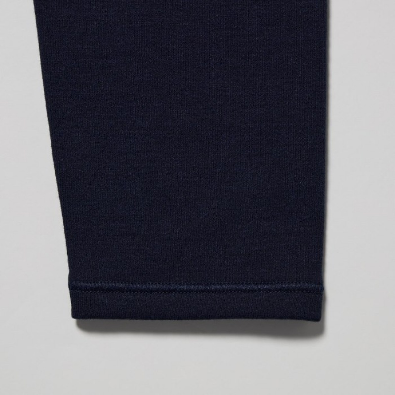 Uniqlo HEATTECH Ultra Warm Leggings Dam Marinblå | 4873425
