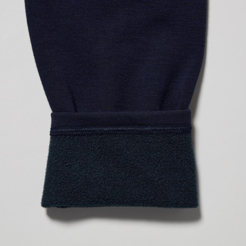 Uniqlo HEATTECH Ultra Warm Leggings Dam Marinblå | 4873425