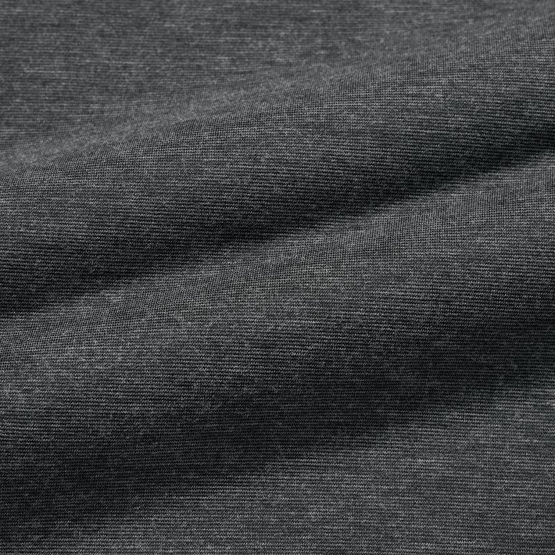 Uniqlo Heattech Crew Neck Long-sleeve T-shirt Herr Grå | 7250486