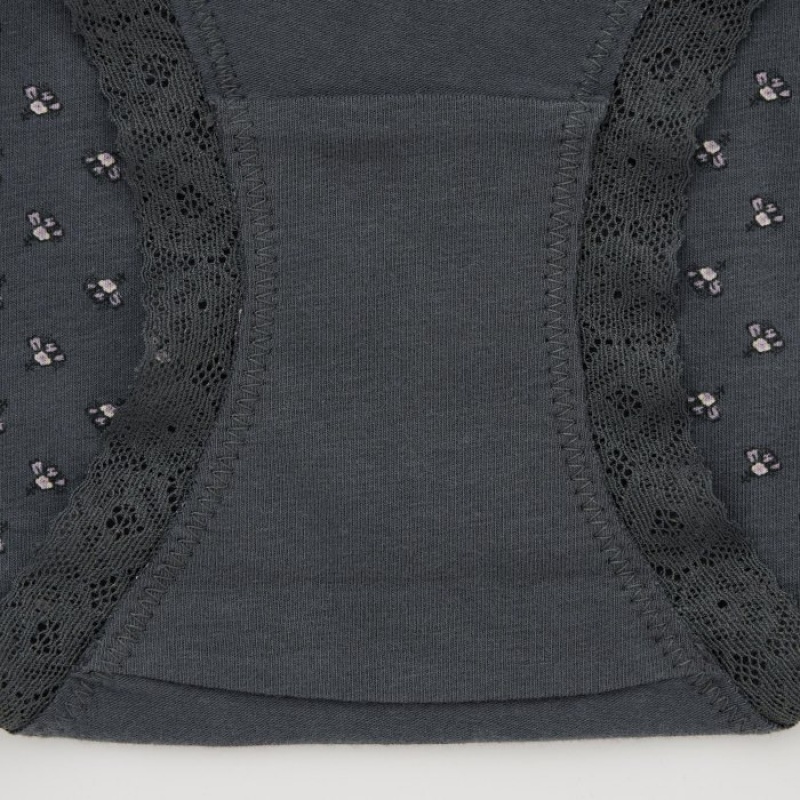 Uniqlo High-Rise Kalsonger Dam Grå | 5798649