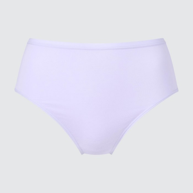 Uniqlo High Rise Basic Kalsonger Dam Lila | 4923906