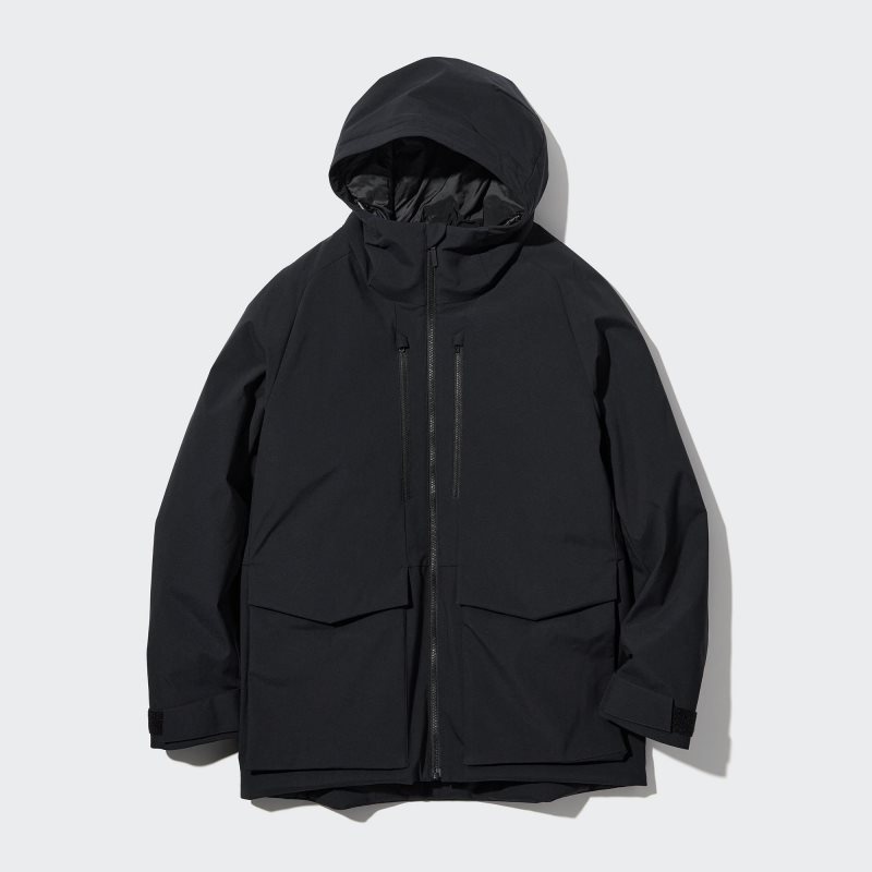 Uniqlo Hybrid Down 3d Cut Parka Herr Grå | 2001692