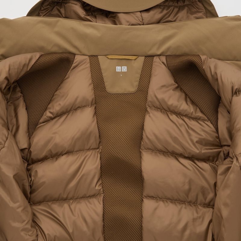 Uniqlo Hybrid Down Parka Herr Olivgröna | 7825137