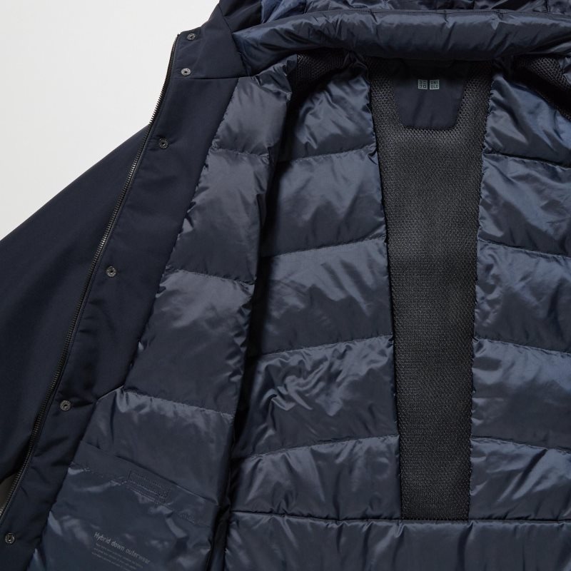 Uniqlo Hybrid Down Rockar Herr Svarta | 2277986
