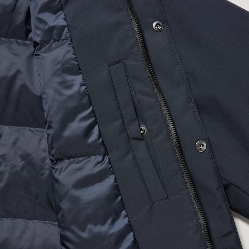 Uniqlo Hybrid Down Rockar Herr Svarta | 2277986